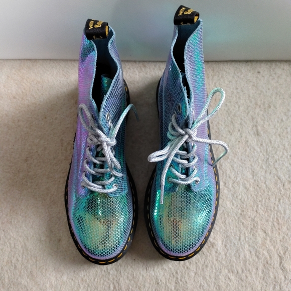 NWOT Dr. Martens 1416 Pascal Iridescent boots - Picture 8 of 9